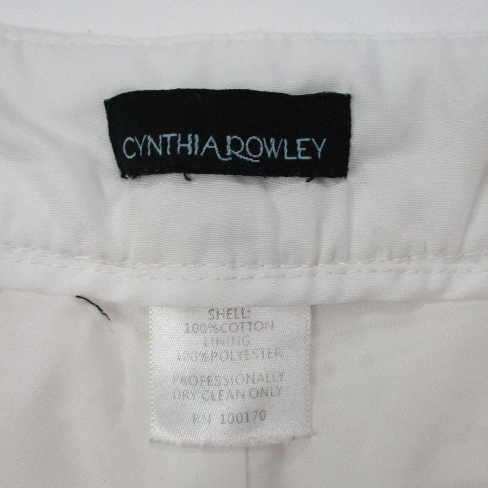 CYNTHIA ROWLEY SHORTS SIZE 8 - Picture 3 of 5